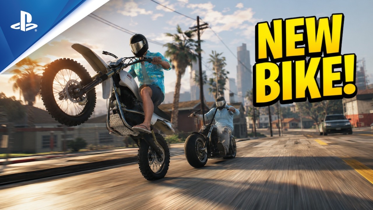 Trying Out My New Bike in GTA 5 PS5 FiveM Roleplay