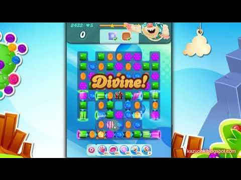 Candy Crush Saga Level 8422 🎁 No boosters ✔ Walkthrough Gameplay background