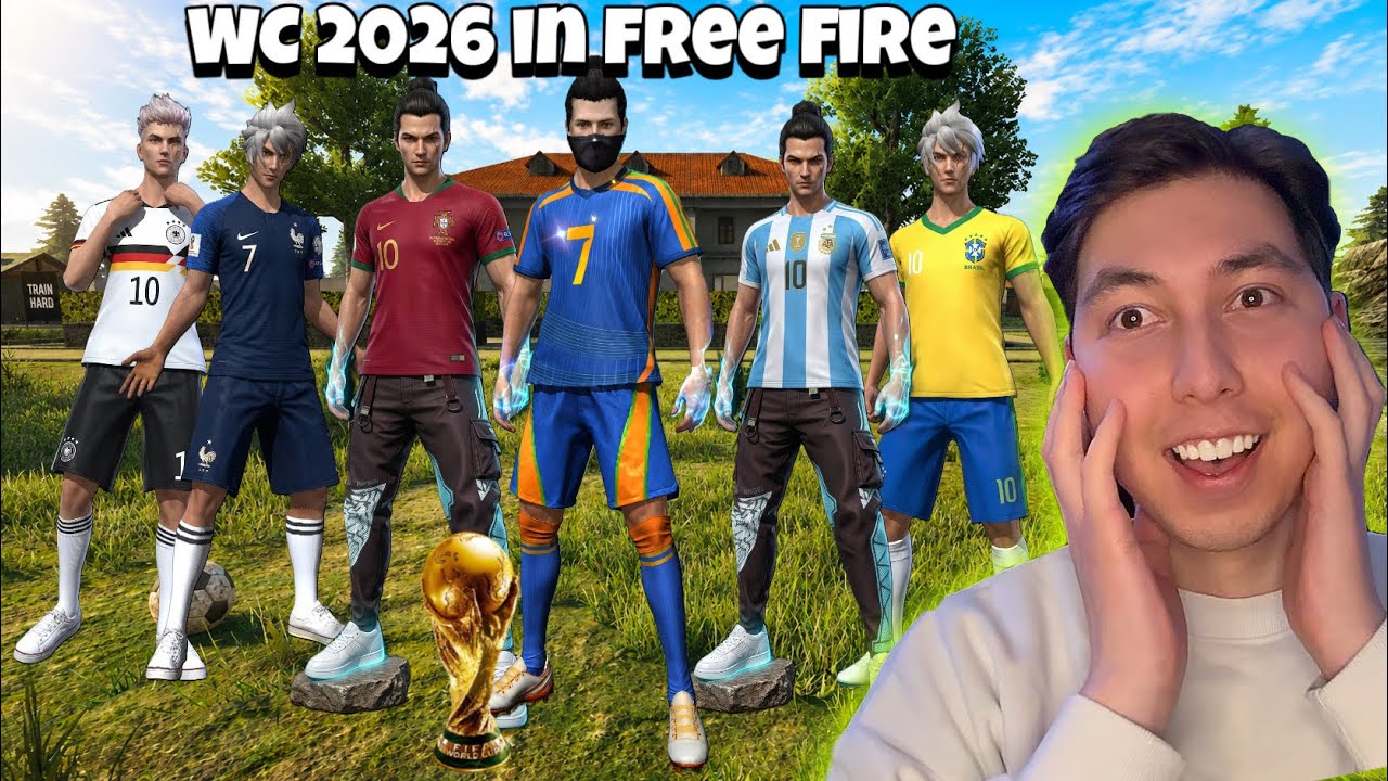 World Cup 2026 in Free Fire!!!!! I got lucky today? Mehdix background