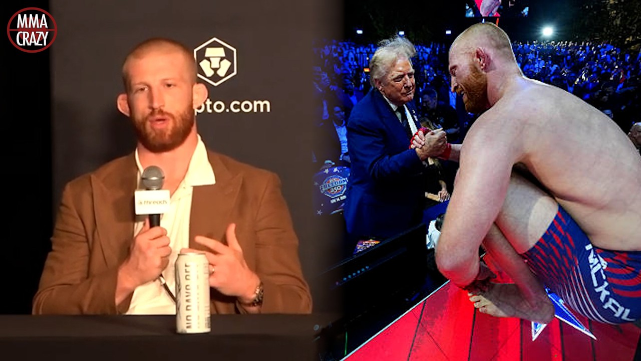 Bo Nickal reveals President Donald Trump phone call & reacts to UFC White House win