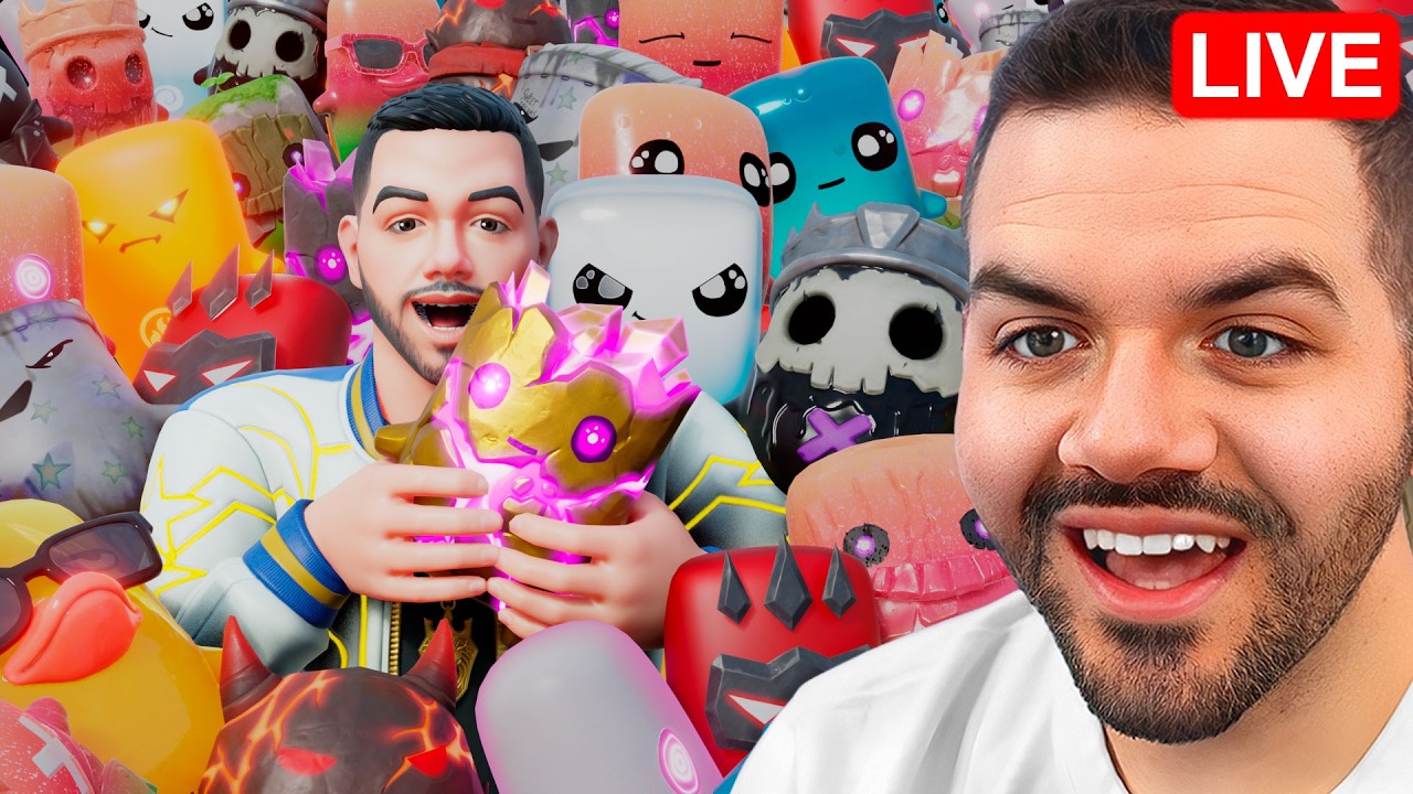 COLLECTING ALL THE RAREST SPRITES IN FORTNITE!