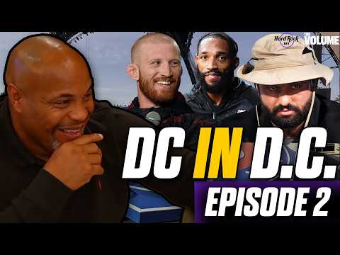 Daniel Cormier ROAD TO UFC FREEDOM 250 ft. Josh Hokit, Bo Nickal, & Phil Rowe | DC in DC EP. 2 background
