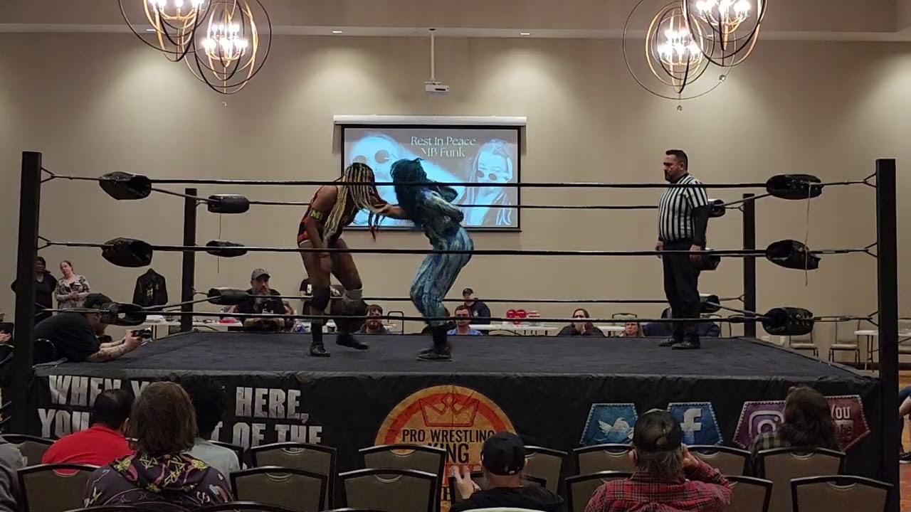 Britany Kay vs Kasie Clay - PWK Ladies Night 5/23/26 background