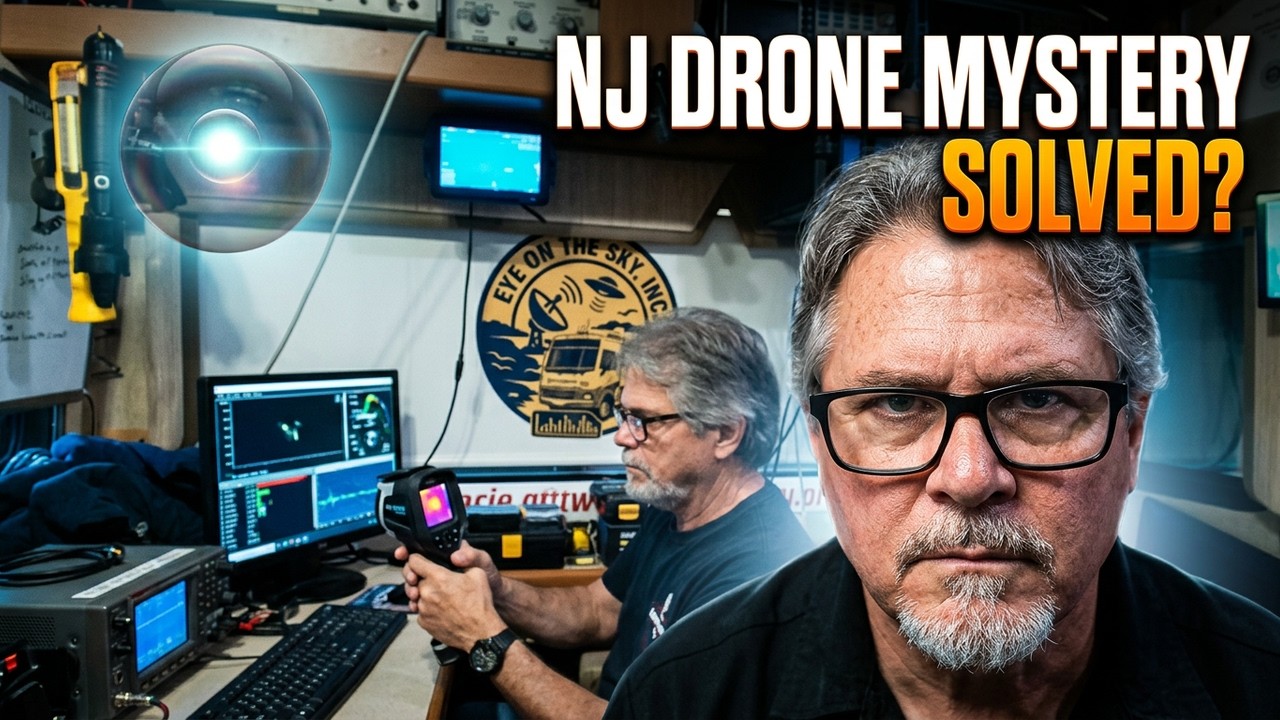 What Were The NJ Drones? Scientific Investigagtion Team Share Findings background