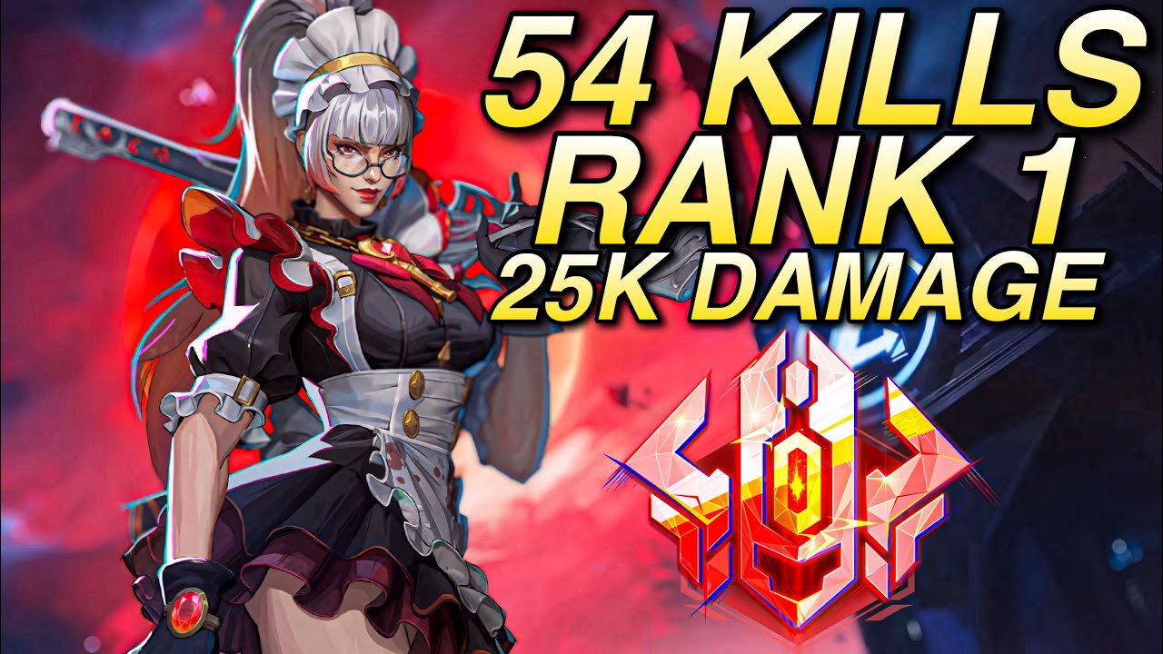 Marvel Rivals - RANK 1 Elsa DROPS 54 Kills in Top 500 Game PC background