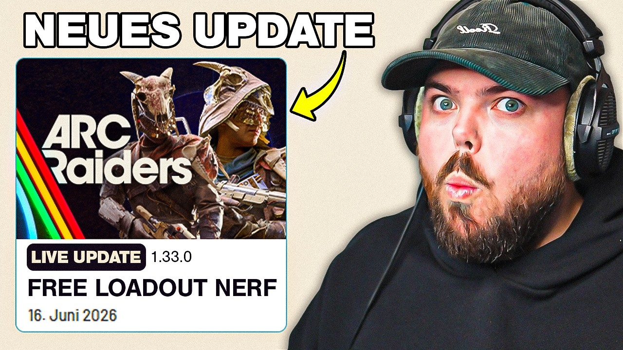 Das ARC Raiders UPDATE ist GRÖSSER als gedacht | LIVE UPDATE 1.33.0 background
