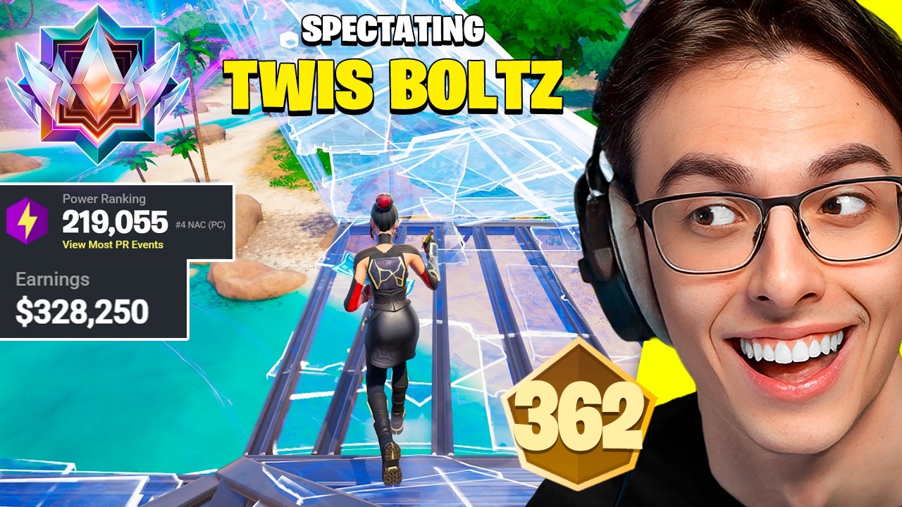 I Spectated an FNCS CHAMPION in the Solo Cash Cup! background