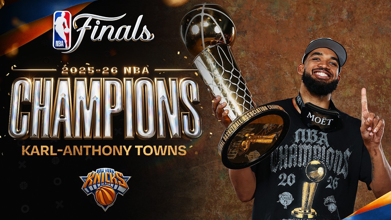 Karl-Anthony Towns' Top Plays of the Knicks Championship Run ππ½π₯ background