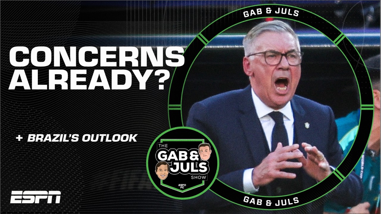 Julien Laurens admits he’s SHOCKED by Brazil | ESPN FC background
