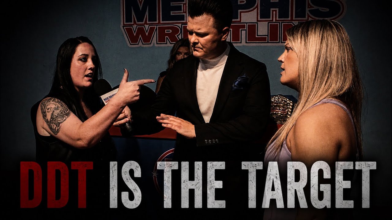 DDT has a target on her back! | MEMPHIS WRESTLING background