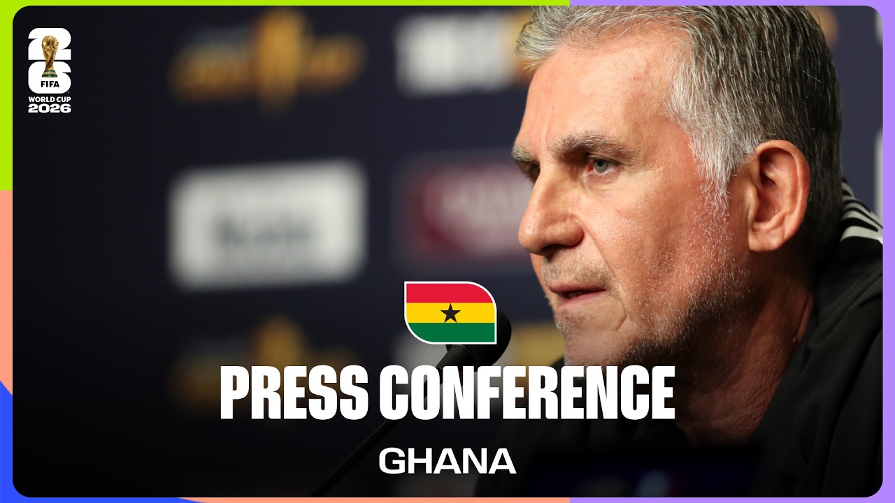 Ghana On Playing Panama | Carlos Queiroz Answers Questions From The Press background