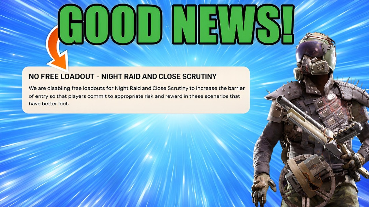 ARC Raiders New Update Massive Free Loadout Changes & Rockateer Changes background