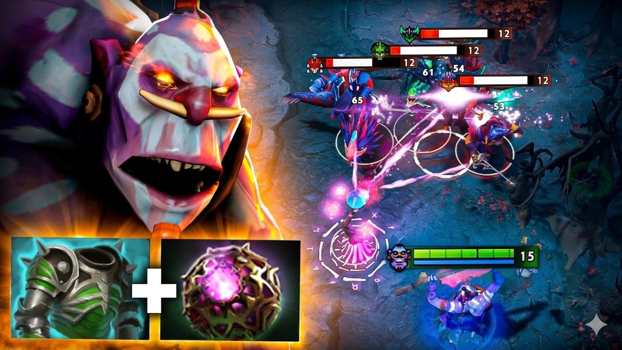 You Were Playing Witch Doctor Wrong 33 Kills🔥🔥🔥One Shot 7.41d | Dota 2 Gameplay
