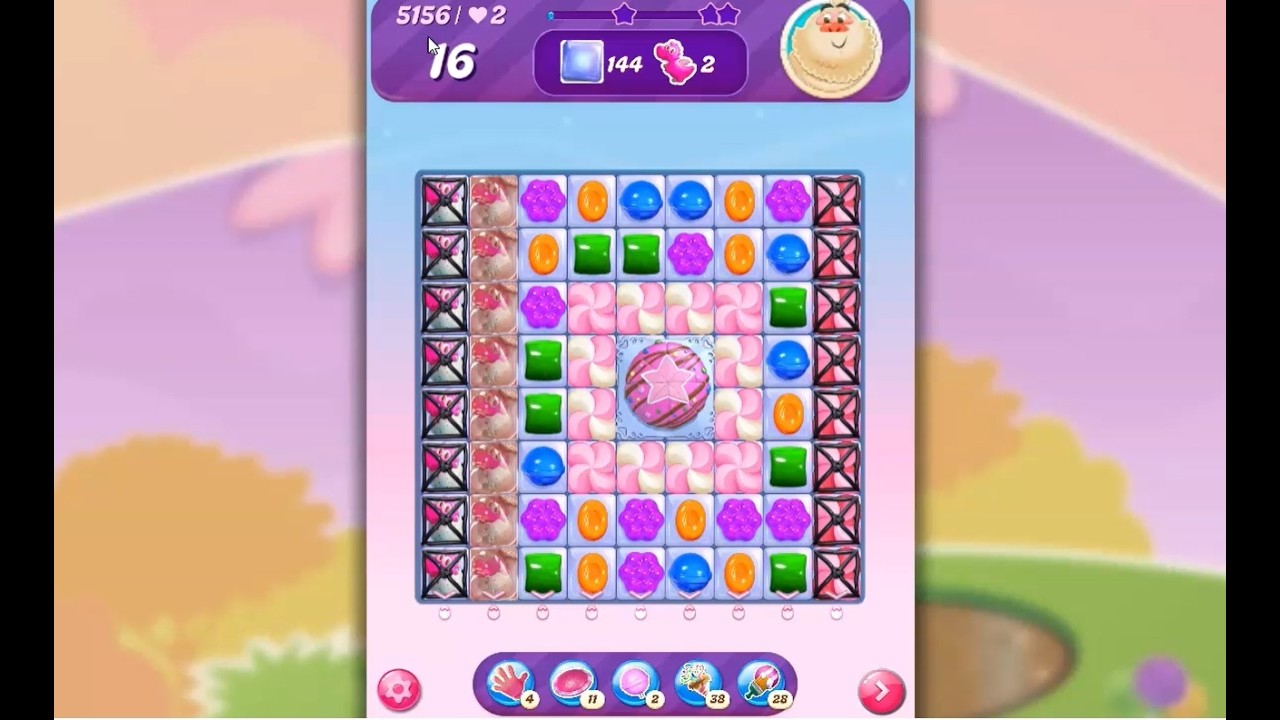 Candy Crush Level 5156 Easy Win background