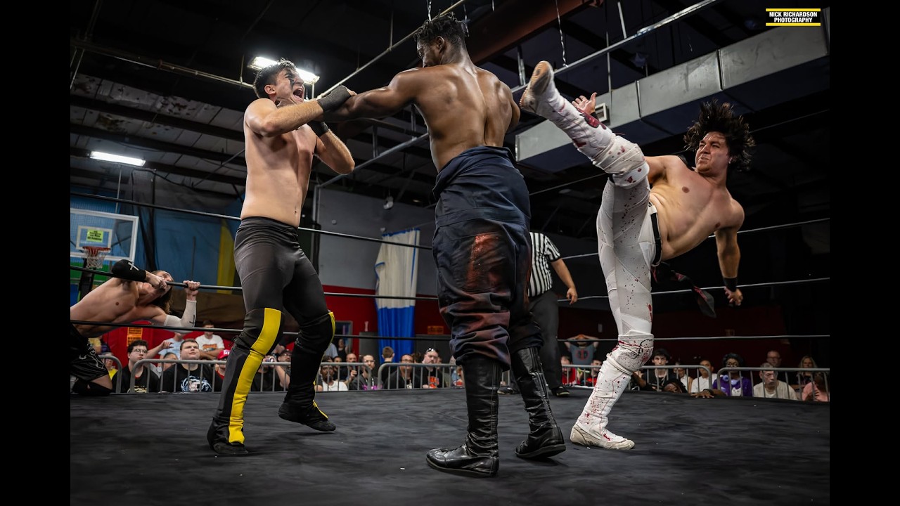 W.O.W Tag Team championship - Devine Chaos v Holy Hell v Devil's Business 2026-06-16 18:14 background