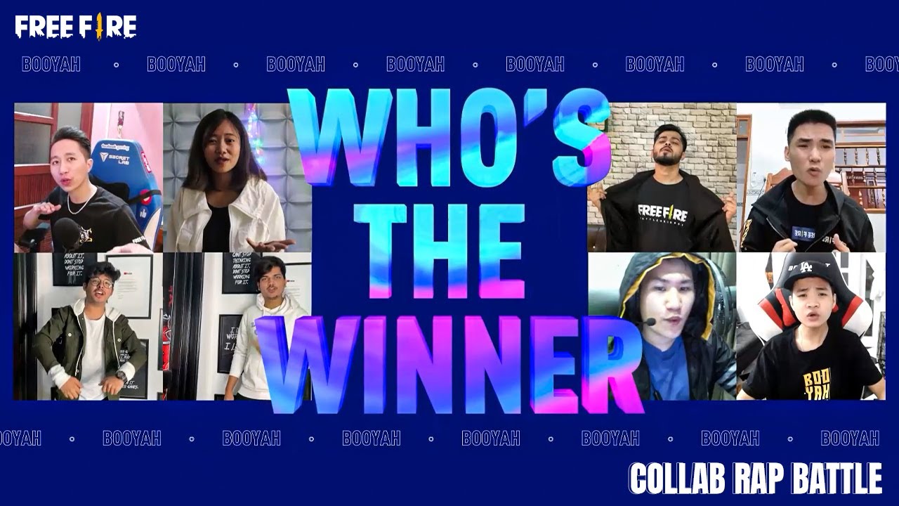 Who's the Winner - Special Rap Battle Collaboration | Free Fire Continental Series background