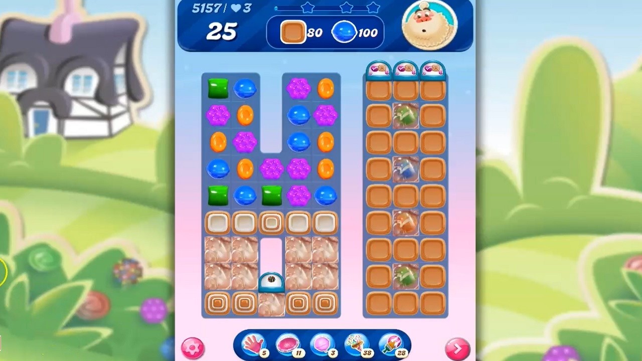 Candy Crush Level 5157 (VERY HARD) background