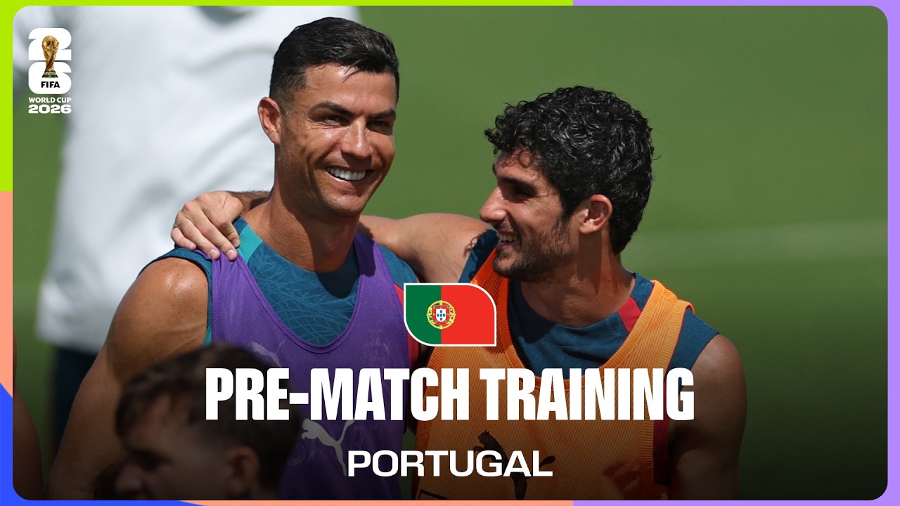 Portugal Train Before Congo DR | FIFA World Cup 2026™ background