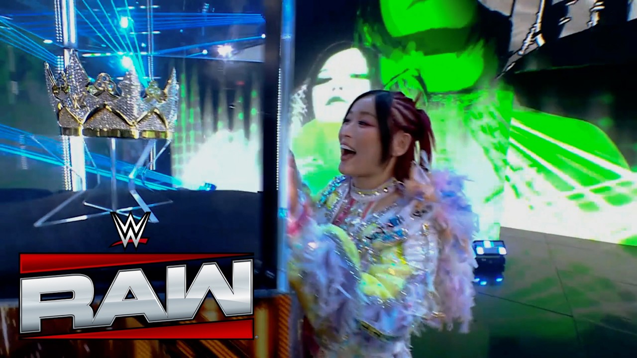 IYO SKY Entrance: WWE Raw, June 15, 2026 background