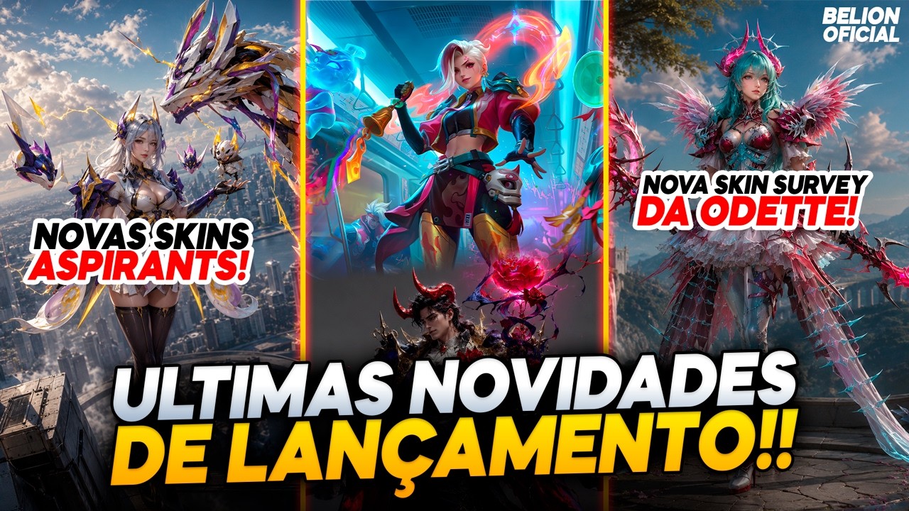 RETORNO DO EVENTO METRO ZERO! NOVA SKIN LIMITADA PARA ODETTE! NOVIDADES MLBB background