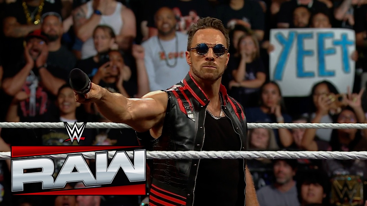 LA Knight Entrance: WWE Raw, June 15, 2026 background