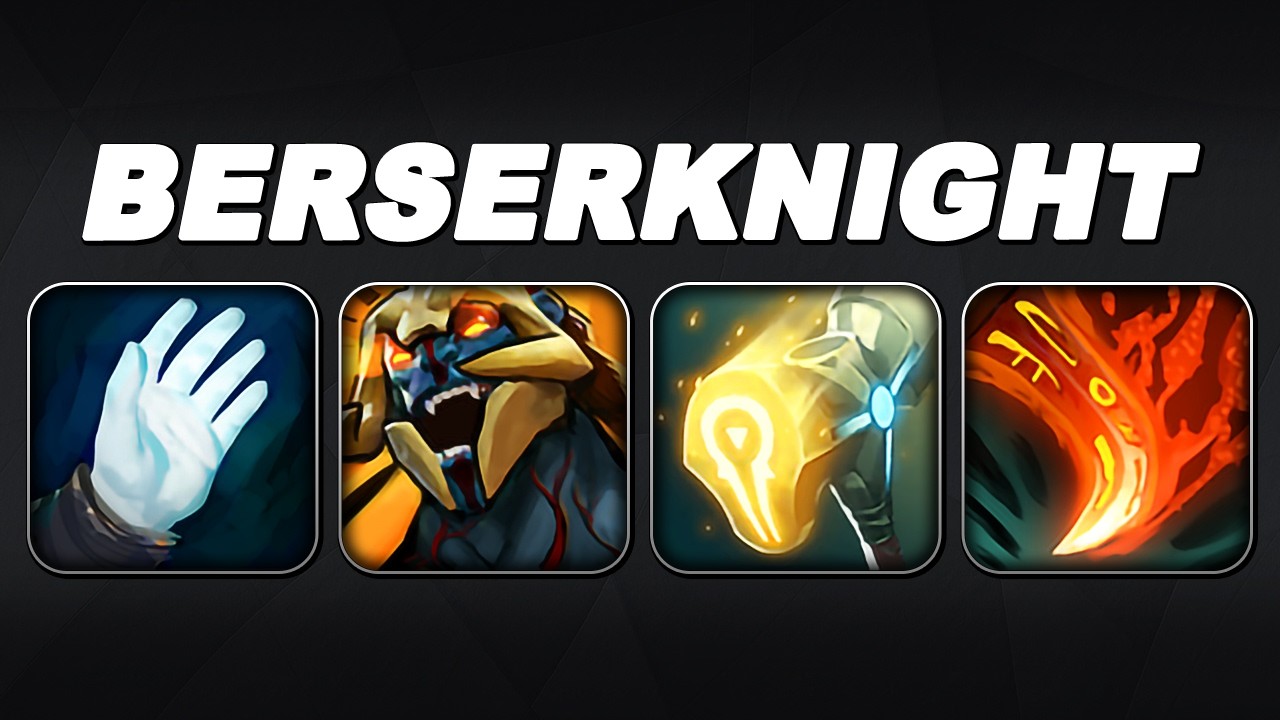 BERSERKNIGHT Omniknight + Berserker's Blood | Dota 2 Ability Draft