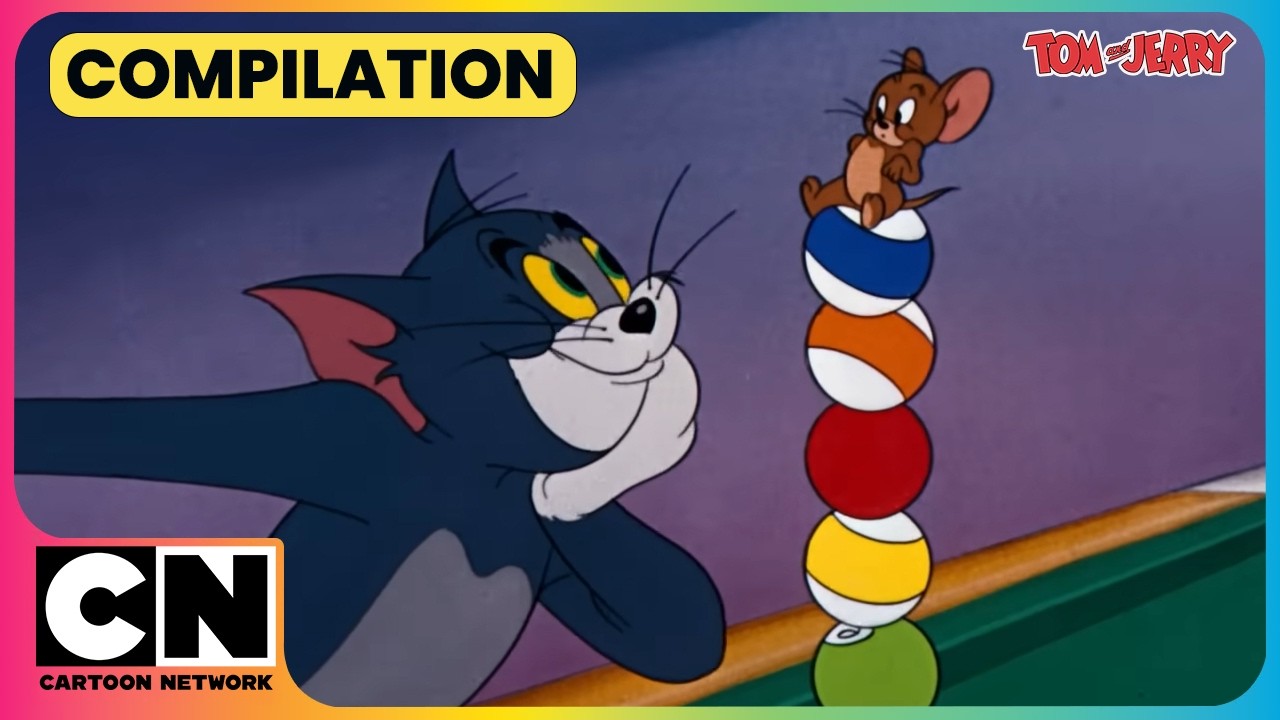Tom & Jerry's Funniest Pranks and Wildest Battles! 😂🐱🐭| Cat and the Mouse Cartoon | @cnindia