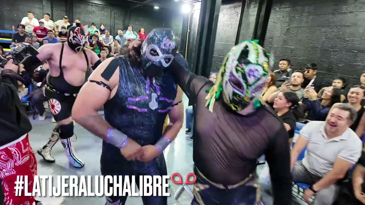 Arena del Valle: Águila Dorada y Anthatez Vs. Black Samuray y Omniverso
