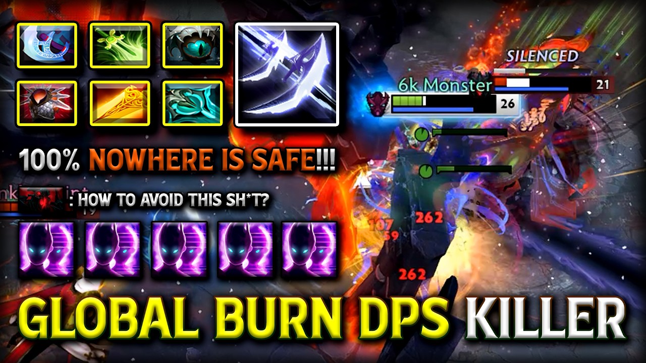 GLOBAL BUNR DPS KILLER SPECTRE | Max Slotted Item Build 100% Nowhere Is Safe For His OPPS DotA 2