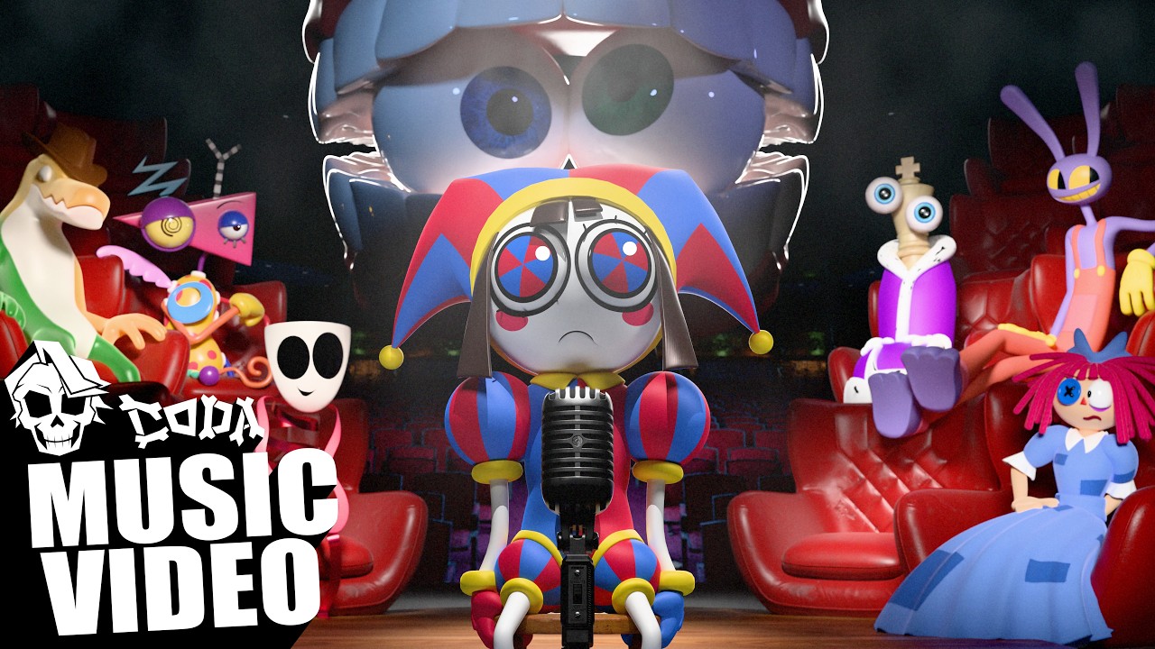 A Very Special Digital Circus Song ( TADC Animated Music Video ) background