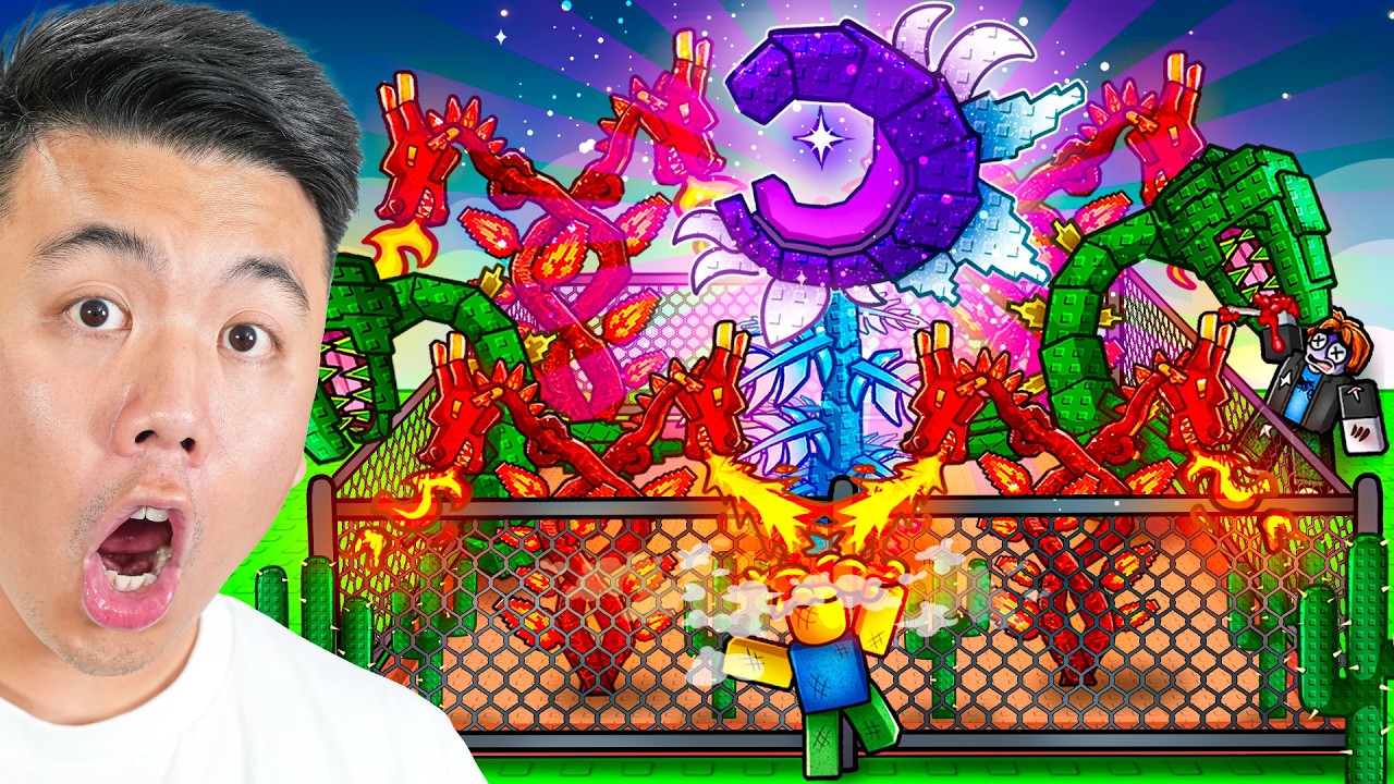 I Built the SAFEST Garden in Grow A Garden 2! background