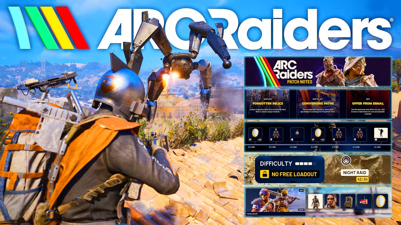 Everything ARC Raiders' Newest Content Update Added & Changed... background