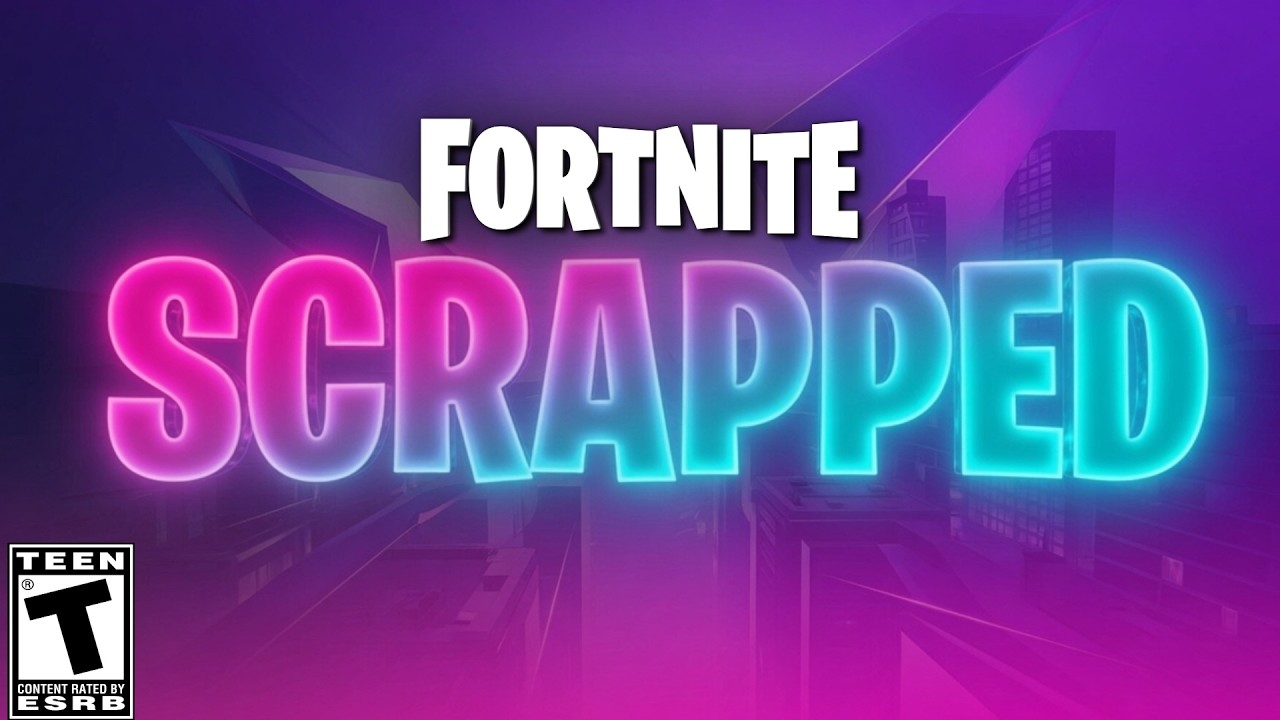 NO WAY FORTNITE SCRAPPED IT..!! (BIG UPDATE NEWS) background