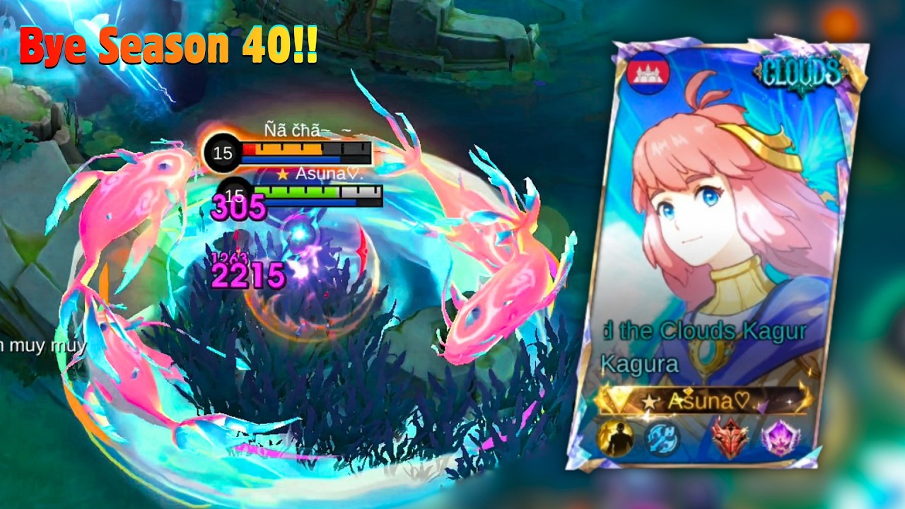 This Is My Last Kagura Gameplay of Season 40☂️