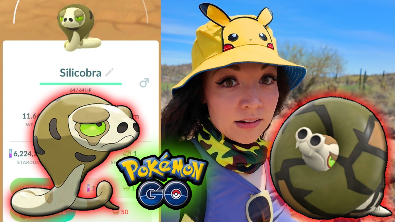 SILICOBRA & DESERT BIOMES ARE BROKEN IN POKÉMON GO? background