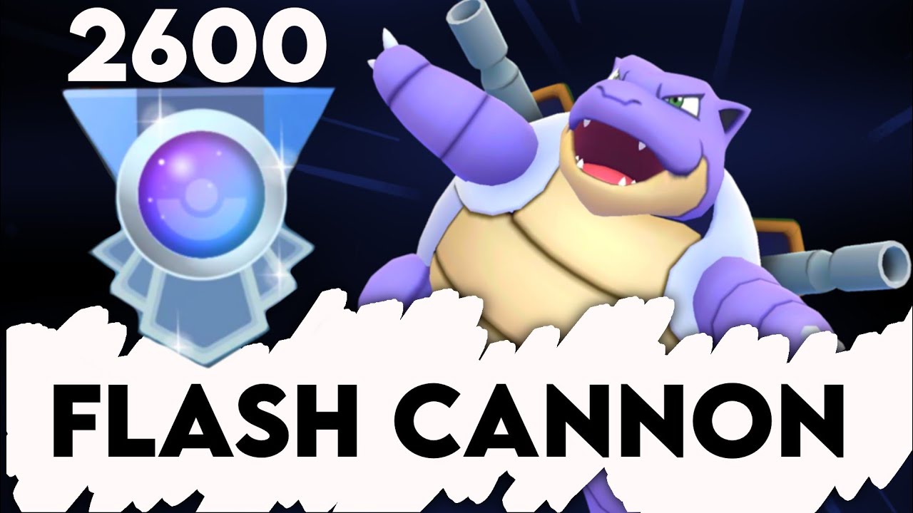 I hit *VETERAN* with Flash Cannon Blastoise! | Pokemon GO Battle League background