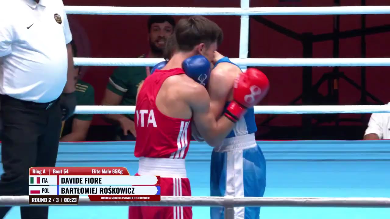 Bartłomiej Rośkowicz (POL) vs. Davide Fiore (ITA) World Boxing Cup 2026 (65kg)