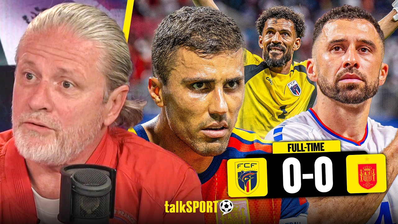 "ARROGANT!" Emmanuel Petit SLAMS Spain's Rodri for COMPLAINING About Cape Verde Being TOO DEFENSIVE! background