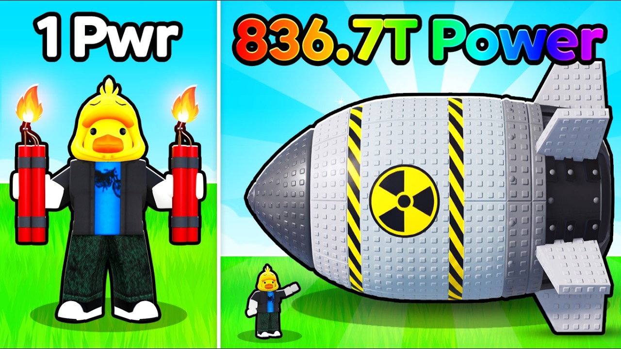 I Merged MAX LEVEL Bomb in Roblox! background