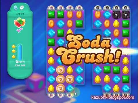 Candy Crush Soda Saga Level 3171 đ No boosters â Walkthrough Gameplay background