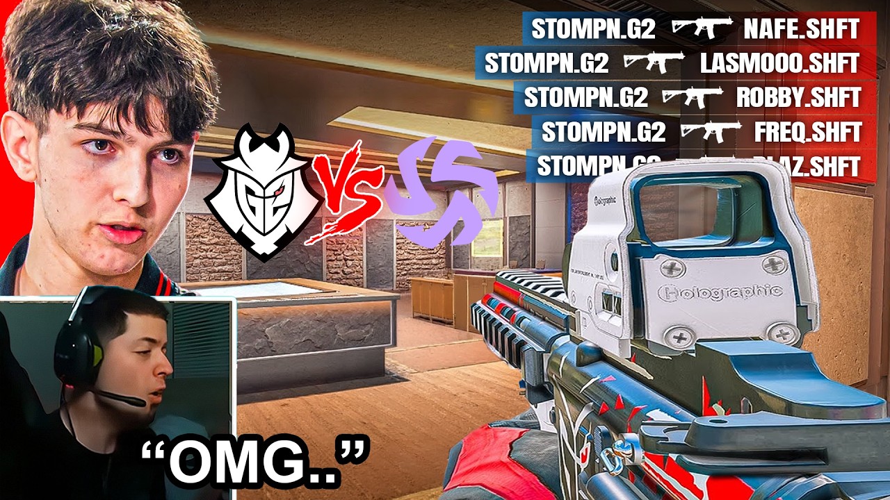 Mingo Reacts to Stompn, G2 vs SHIFTERS In Pro League | EML 2026 (Rainbow Six Siege)