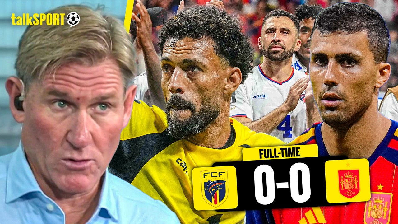 "GOOD STORY!" Simon Jordan REACTS to Cape Verde's SHOCK DRAW with Spain and Rodri's COMPLAINTS!