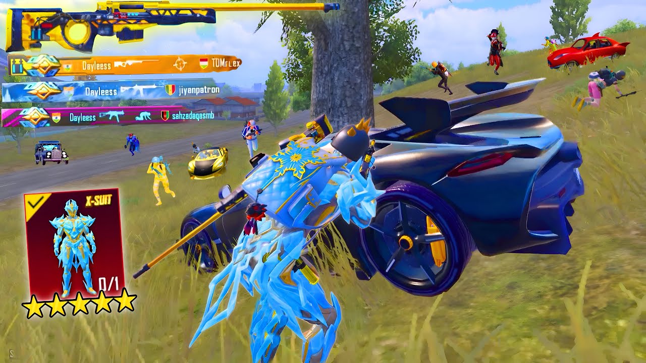 Wow!🔥 SUPER BEST AGGRESSIVE RUSH GAMEPLAY w/ GLACIER X-SUIT😍SAMSUNG,A7,A8,J5,J7,J2,J3,XS,A3,A4,A5,A6 background