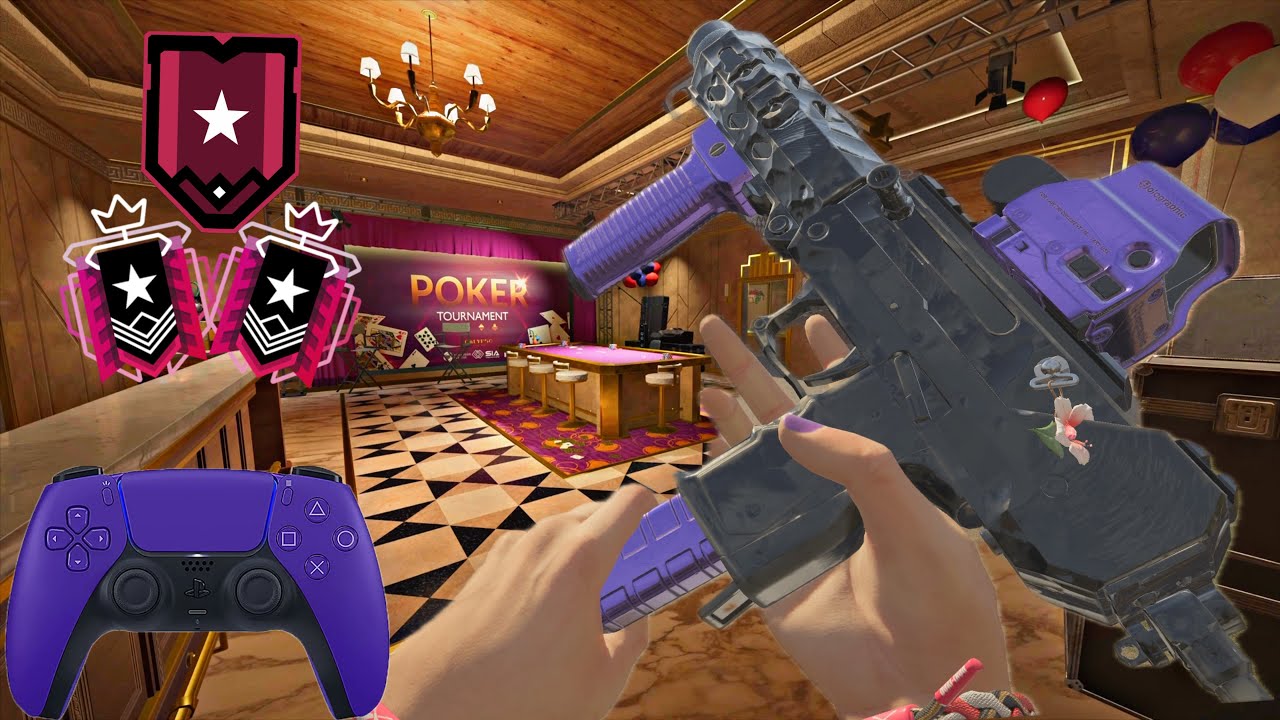THE ONLY LEGIT CHAMPION ON RANKED 3.0? Rainbow Six Siege PS5/Xbox Crossplay Ranked background