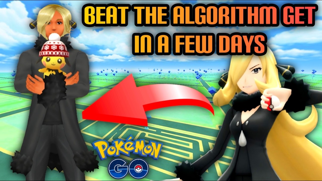 *EASY CYNTHIA OUTFIT FOR ALL BEAT THE RIGGED ALGORITHM MUST SEE PROOF* Pokemon GO news & tips