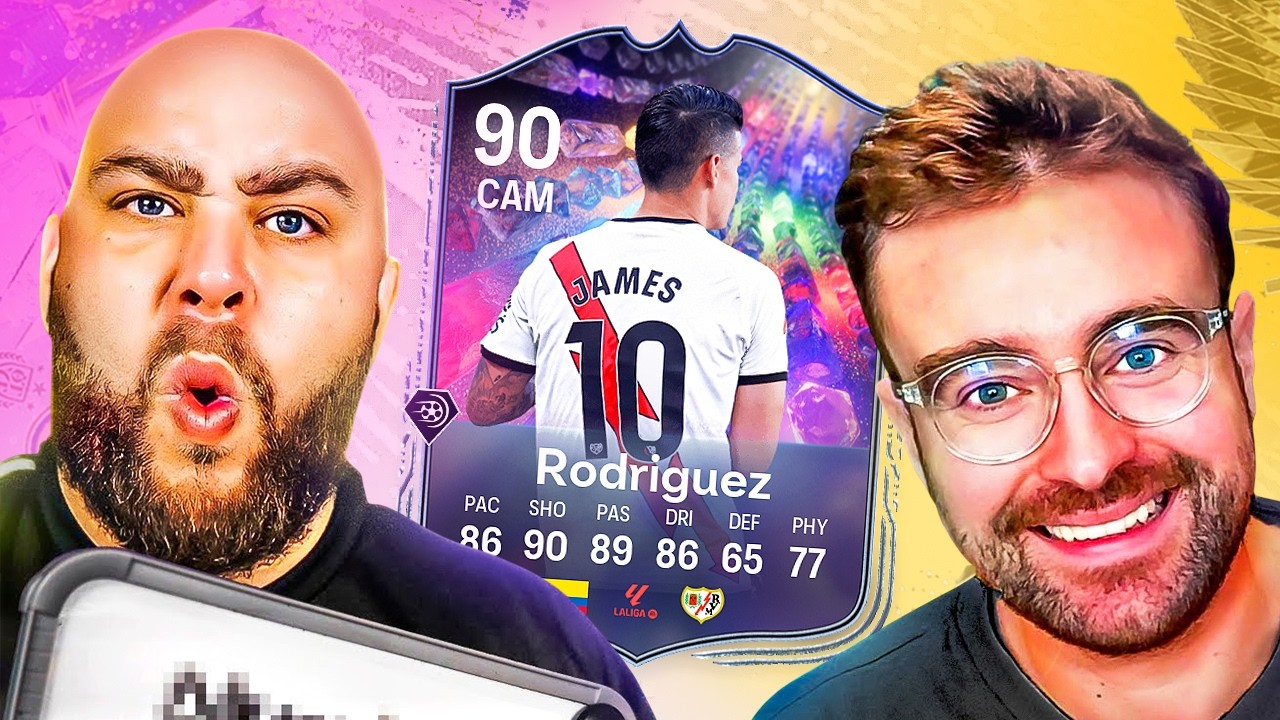 FC25 Squad Builder Showdown! NUMERO FUT JAMES RODRIGUEZ!!! background