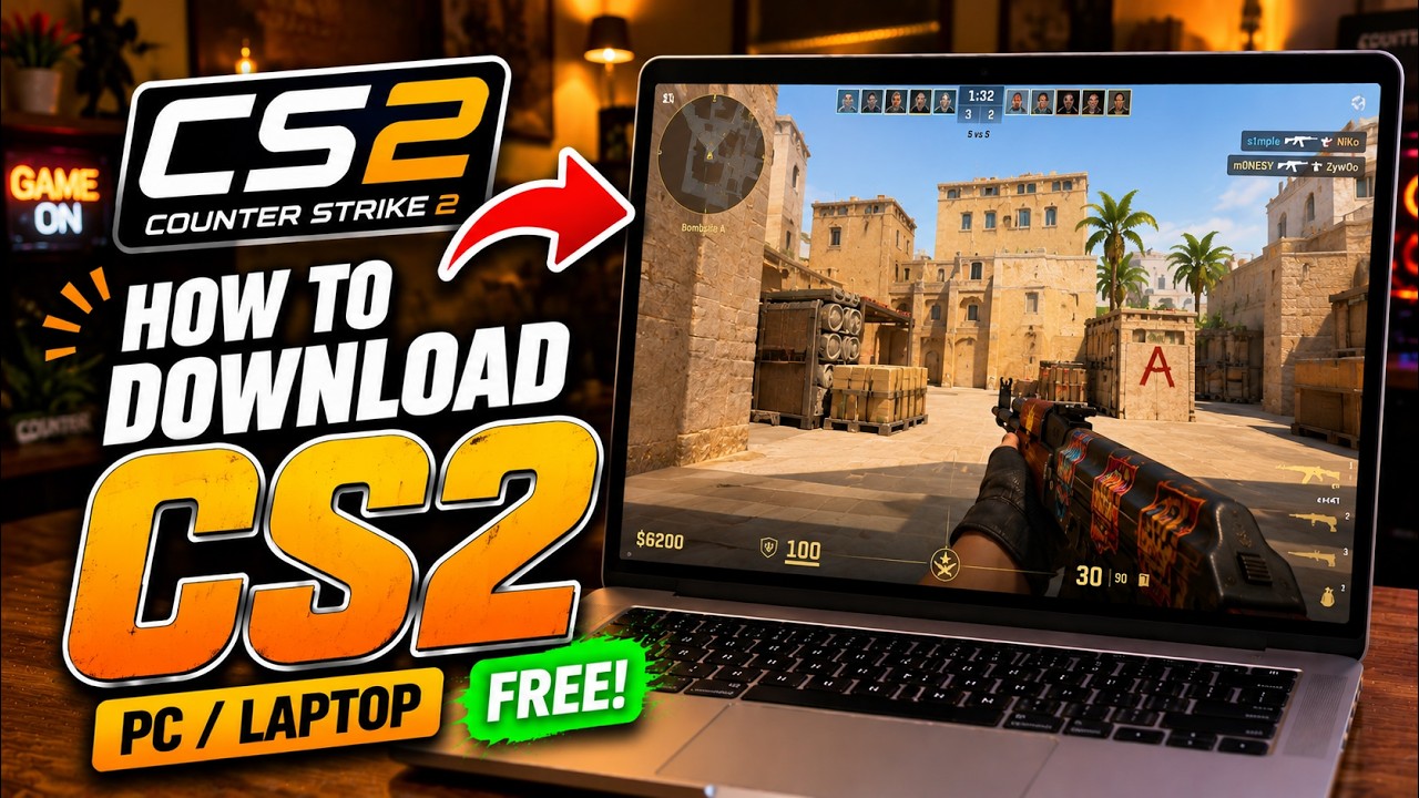 How to Download and Play CS2 on PC & Laptop - Easy Step-by-step Guide background