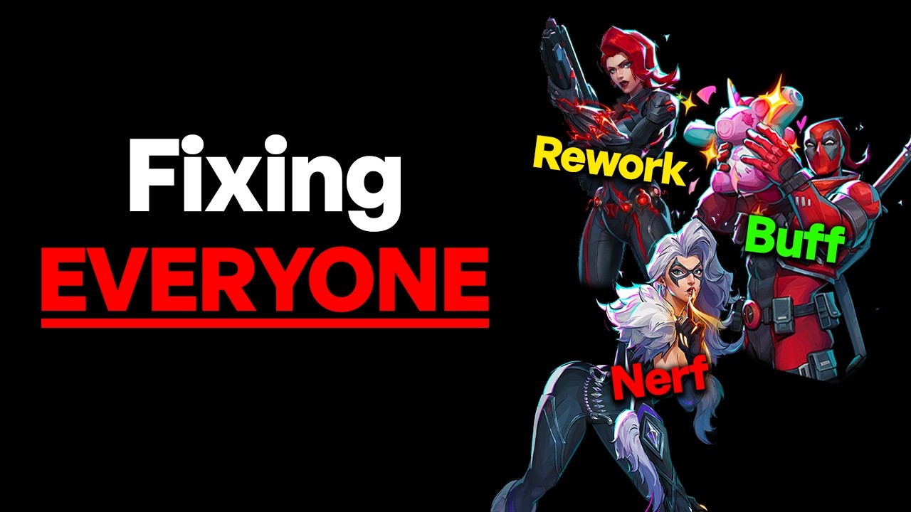 It's Time To Save The Game | Marvel Rivals background