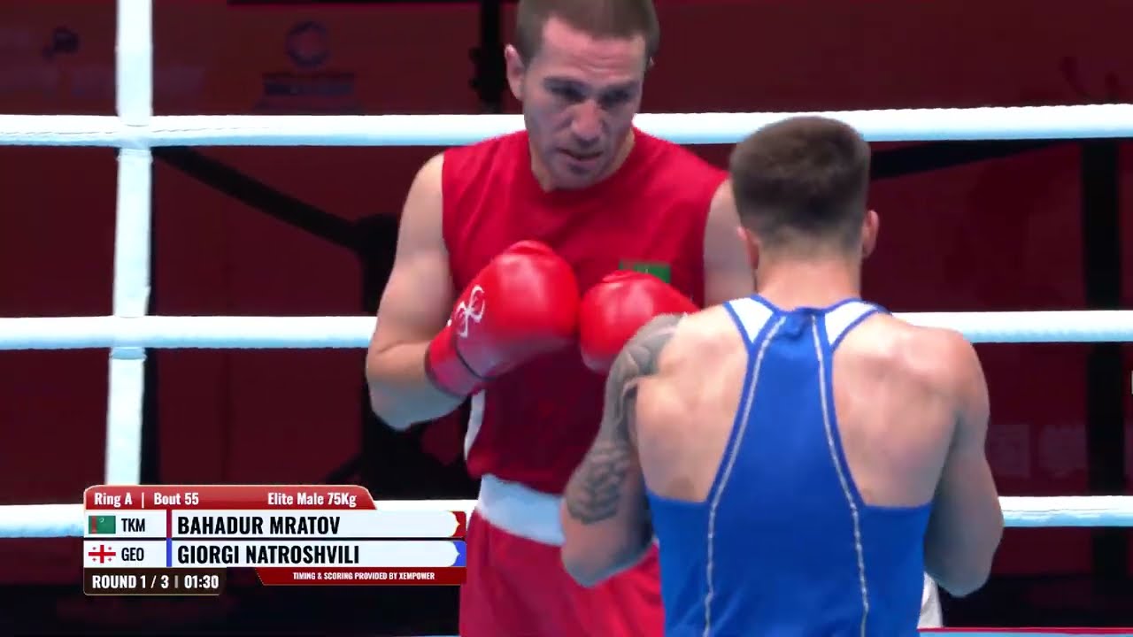 Giorgi Natroshvili (GEO) vs. Bahadur Mratov (TKM) World Boxing Cup 2026 (75kg)