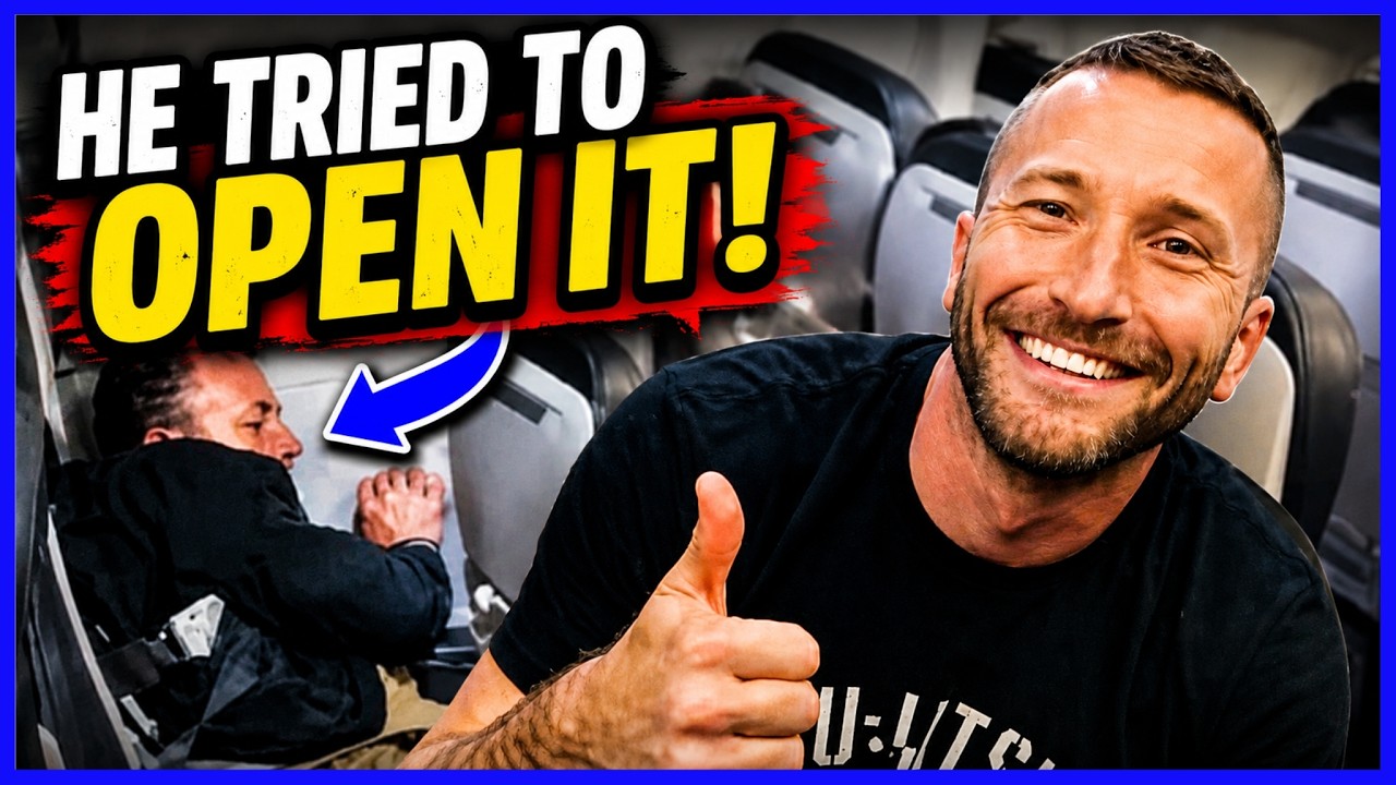 How an MMA Fighter Saved Passengers at 35,000 Feet | Stopped Man from Opening Plane Door | MMA News